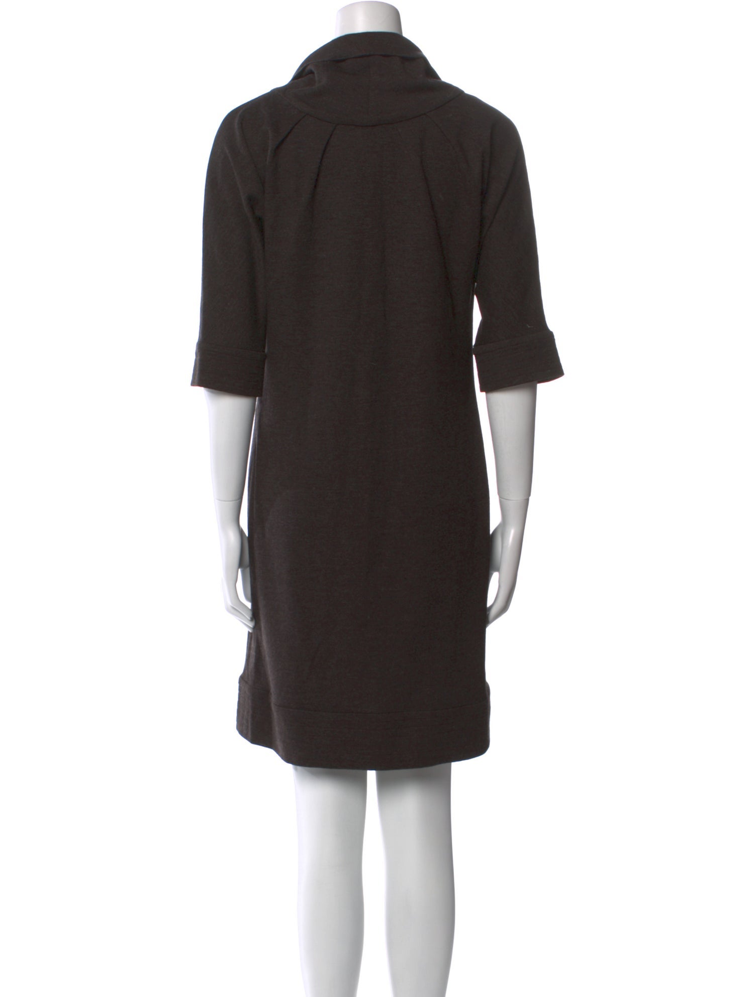 Yigal Azrouël Turtleneck Mini Dress
